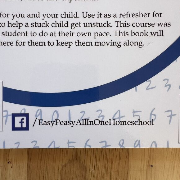 Easy Peasy EP Math 5 6 Parent Guide Lee Giles Homeschool Curriculum Paperback - Picture 8 of 8